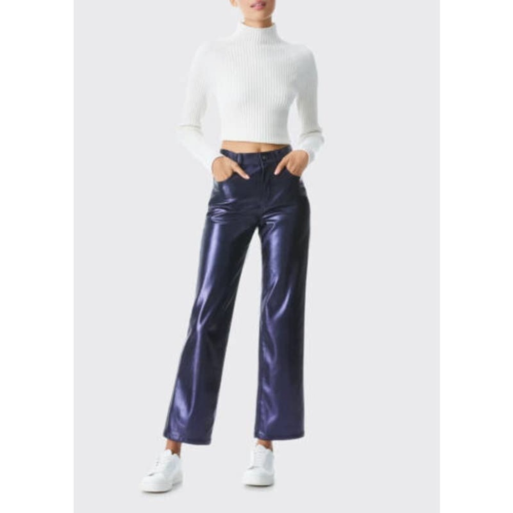 🔥FLASH SALE🔥 Alice + Olivia Amazing boyfriend pants in vegan leather